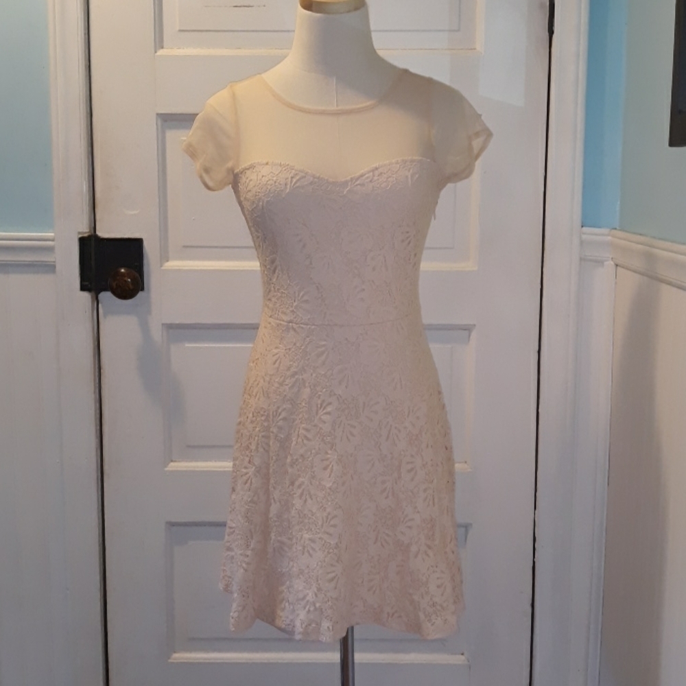 Kirra peach medium summer dress